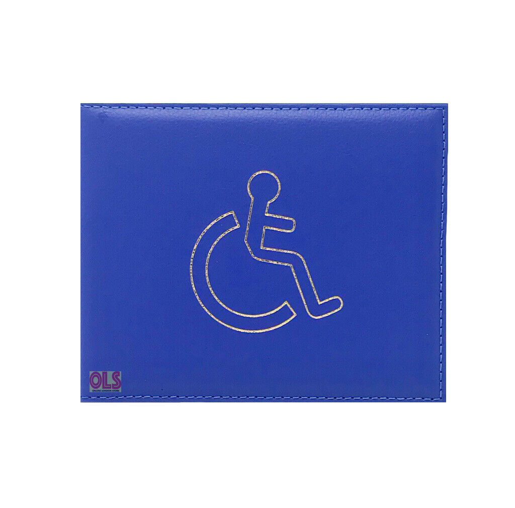 Disabled Blue Badge Holder Hologram Safe Parking Permit Display Cover