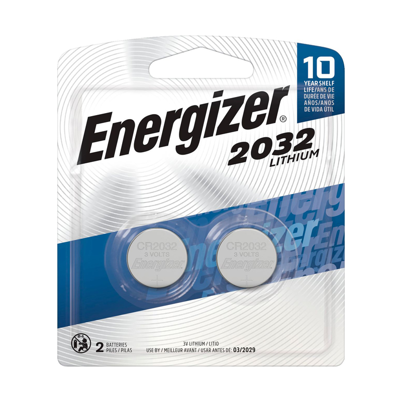 2 pilas de litio Duracell DL2032 de 3 V CR2332, BR2332, DL2032, SB-T15,  2032, EA2032C, ECR2032, L14, L2032, LF1/2V, BR2032